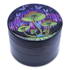 Weed Grinder Trippy Mushroom Art Grinder