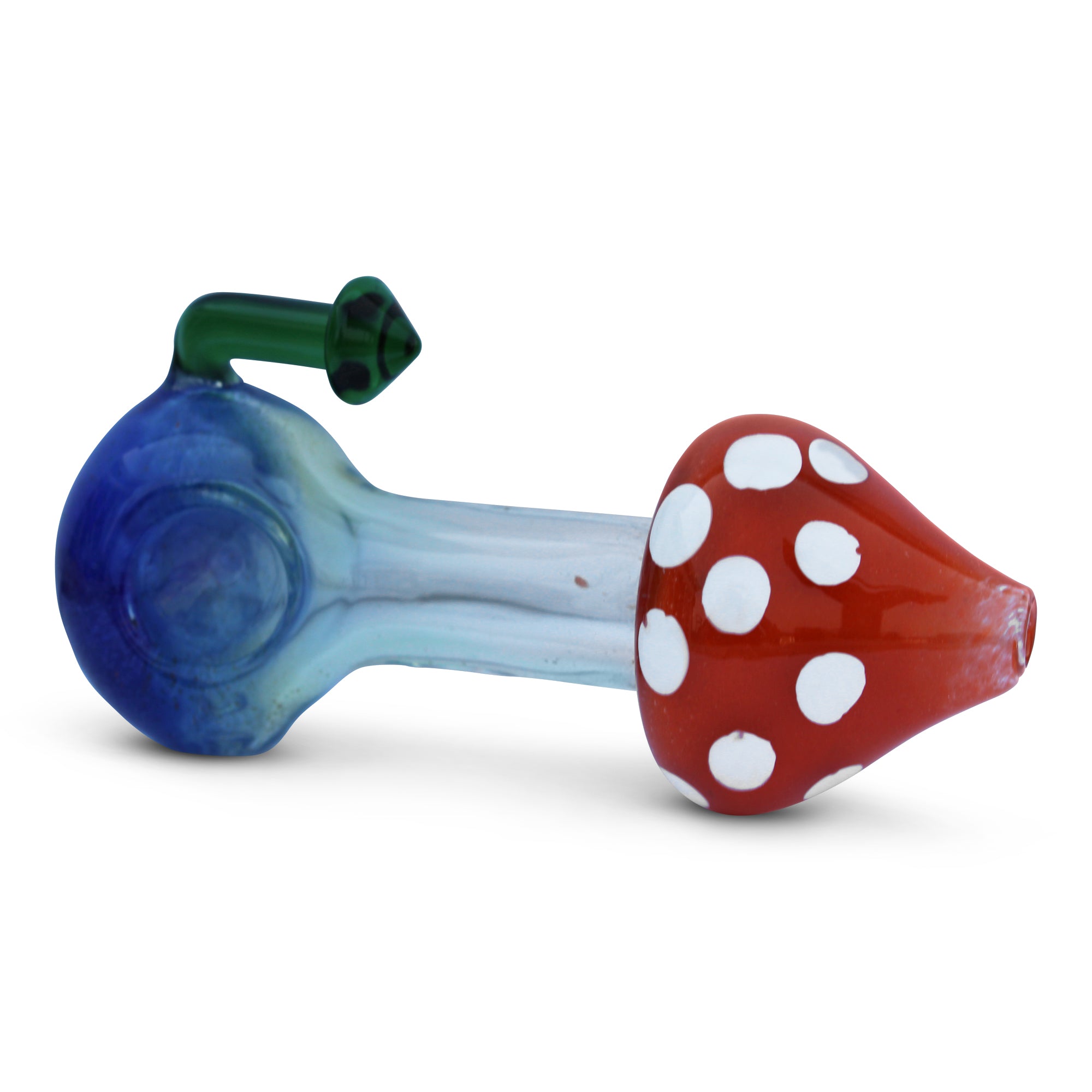 Glass Pipe Hand Pipe - Mushroom Pipe Bowl