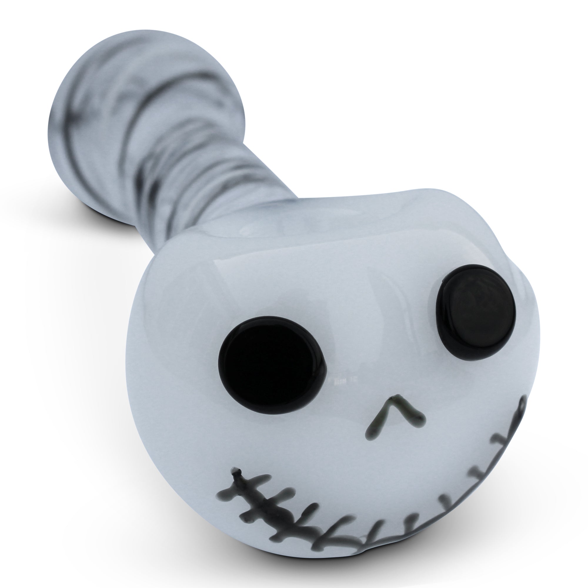 Glass Pipe Hand Pipe Jack Skellington Bowl