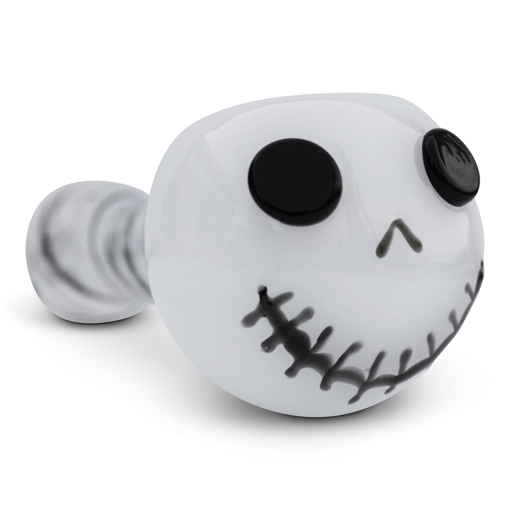 Glass Pipe Hand Pipe Jack Skellington Bowl