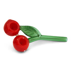 Glass Pipe - Hand Pipe Double Cherry Pipe Bowl