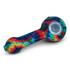 Silicone Pipe With Glass Bowl