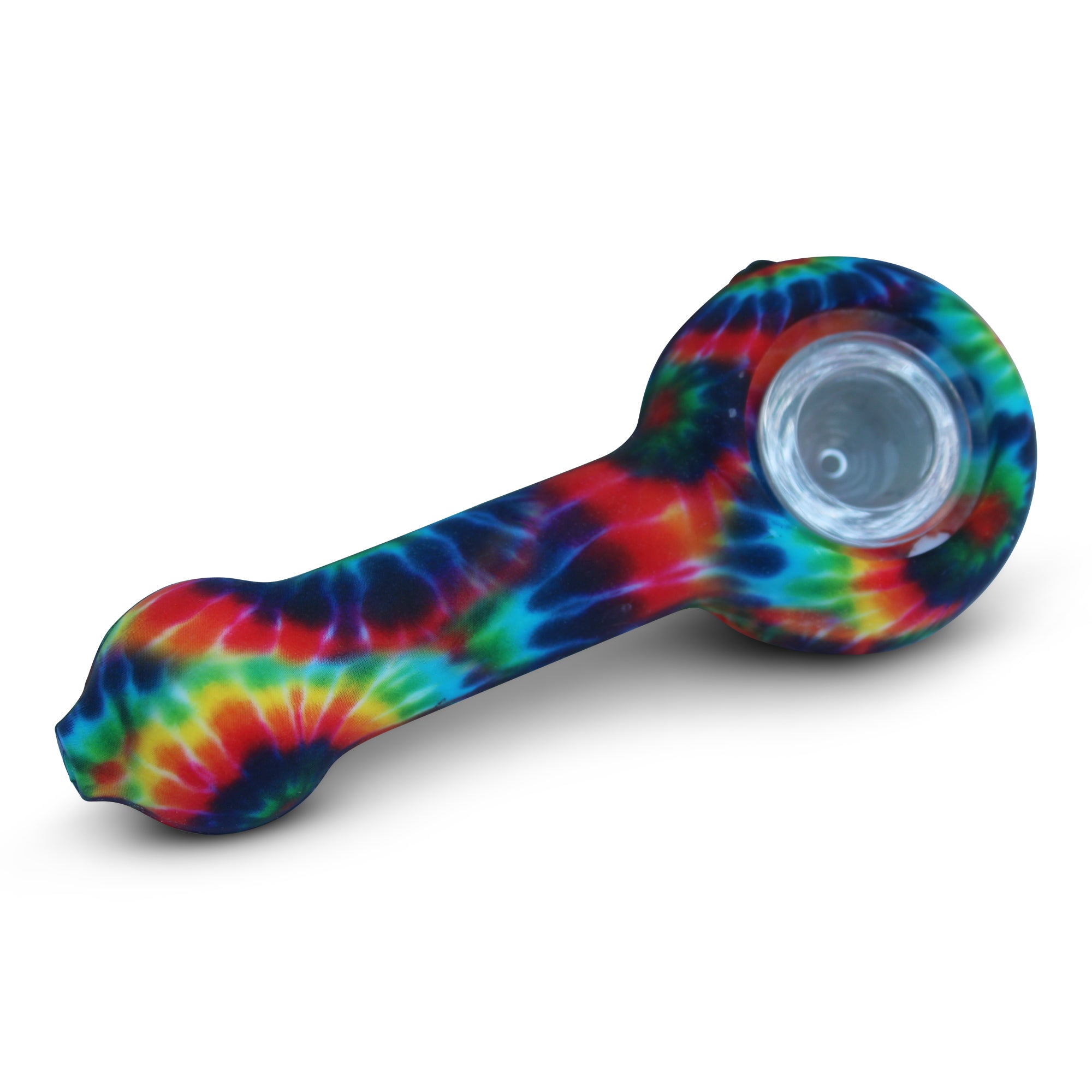Silicone Pipe With Glass Bowl