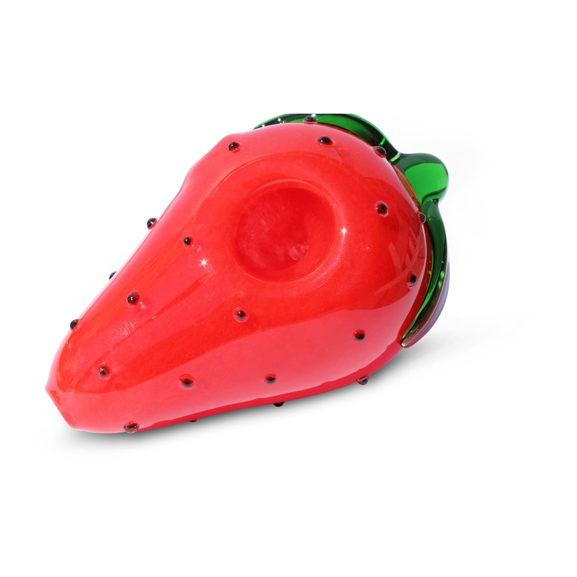 strawberry pipe glass pipe bowl pipe strawberry bowl pipe