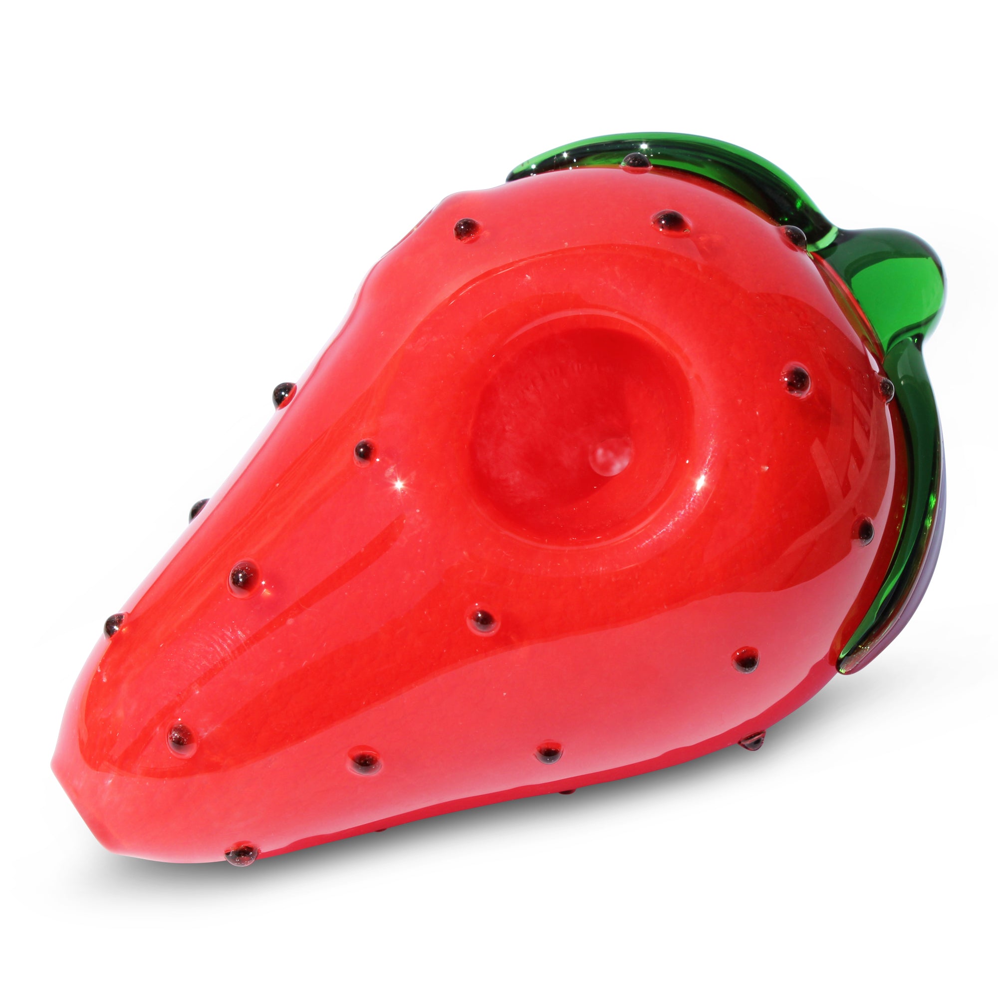 Glass Pipe Strawberry Hand Pipe