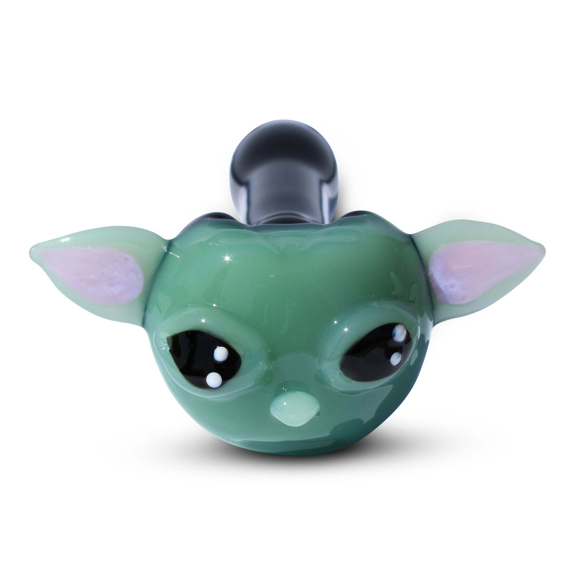 Glass Pipe Hand Pipe Yoda
