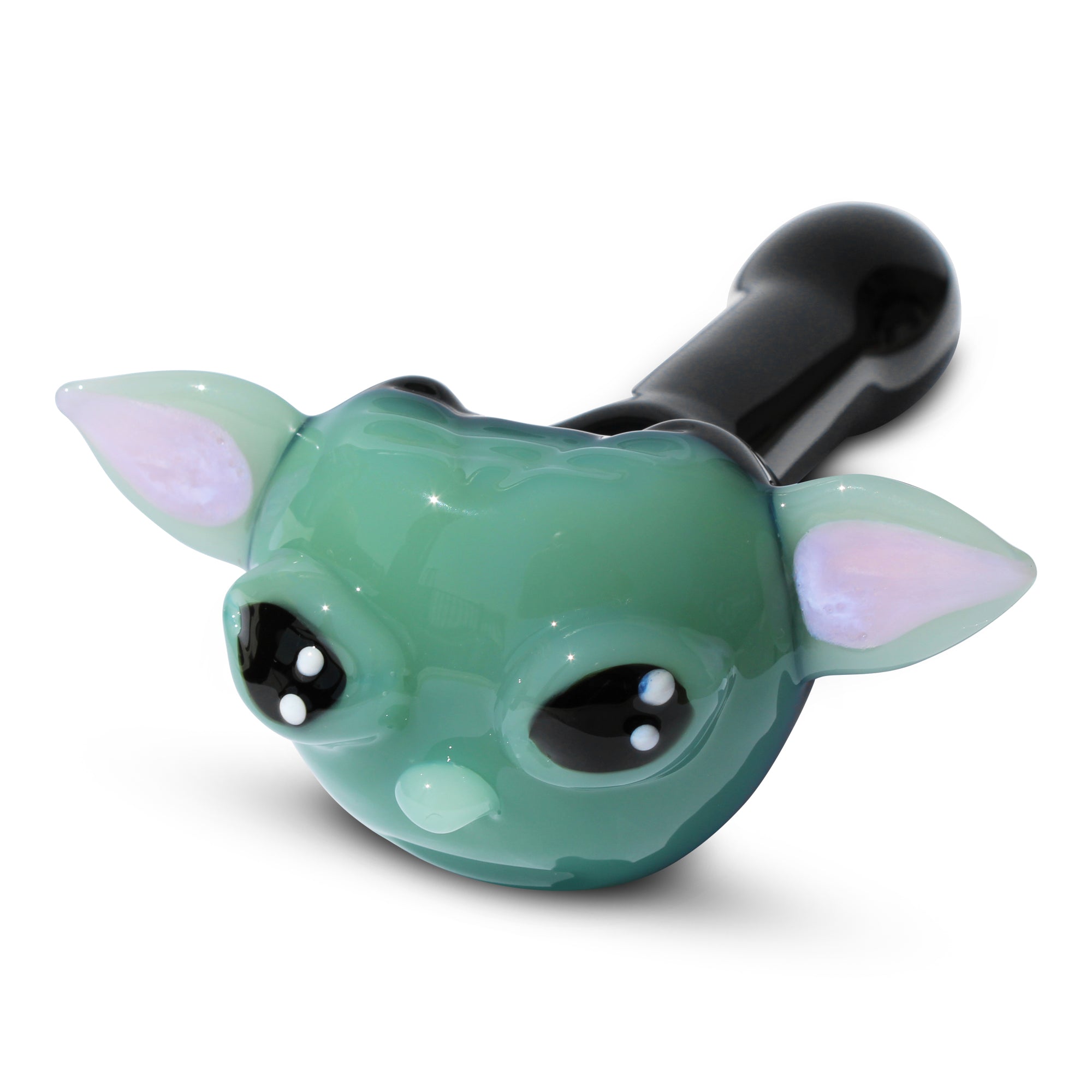 Glass Pipe Hand Pipe Yoda