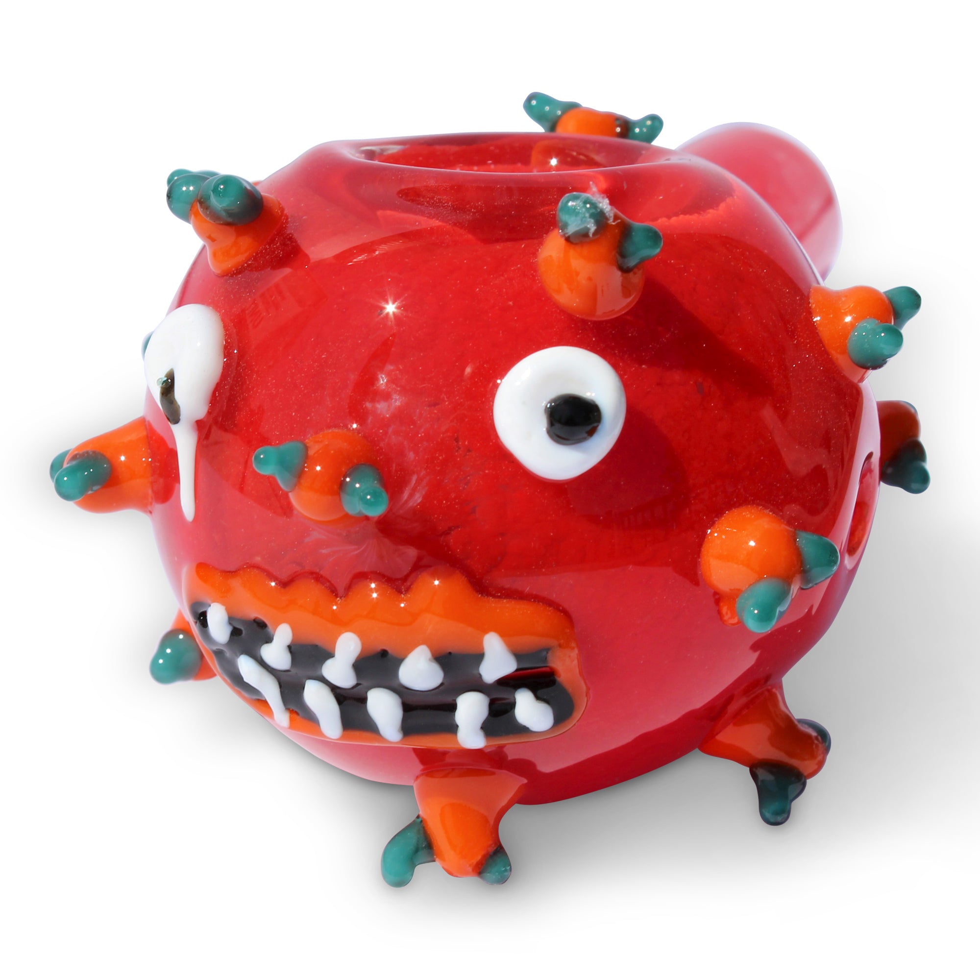 Glass Pipe Alien Pipe Monster Pipe Corona Hand Pipe Bowl