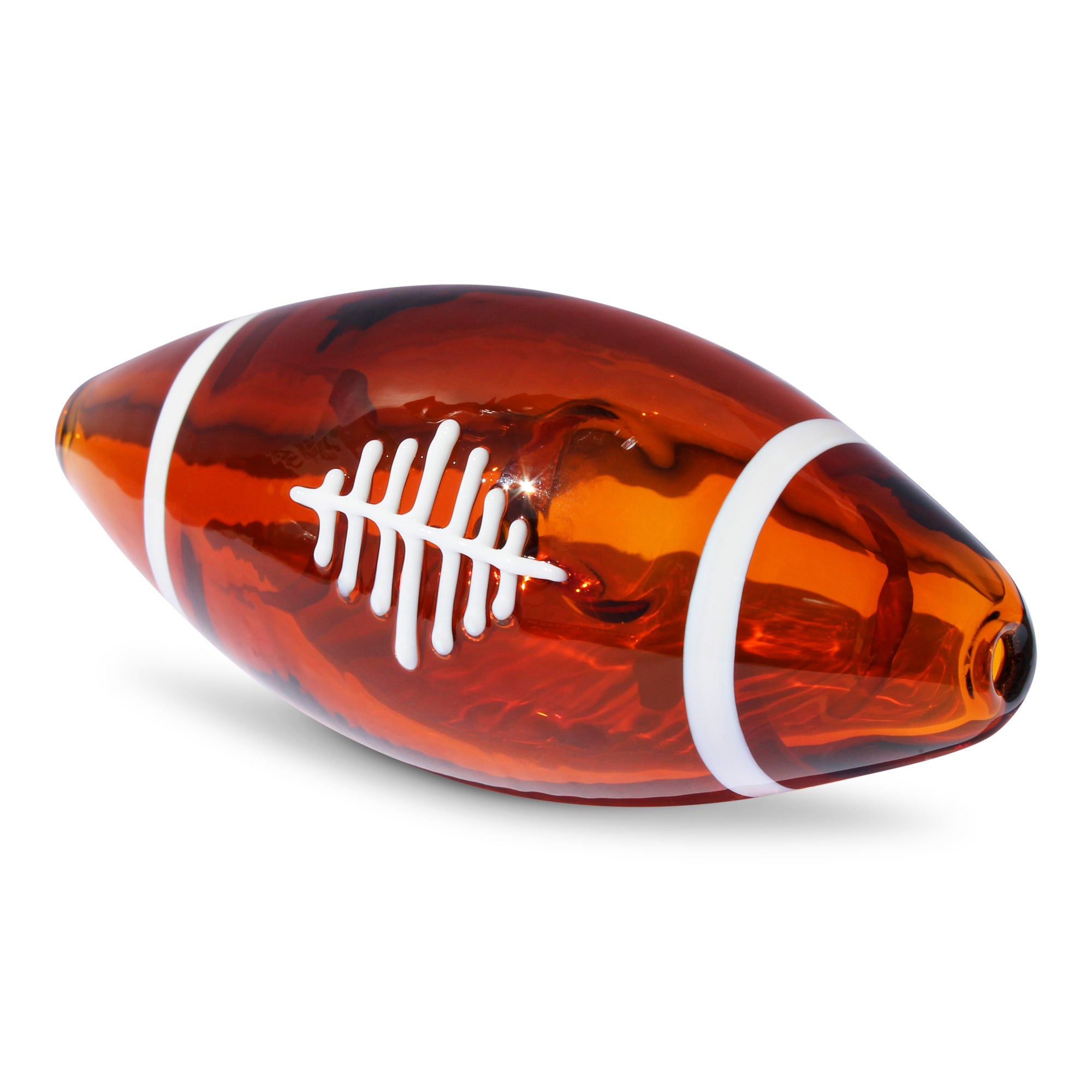 glass pipe football pipe bowl pipe 