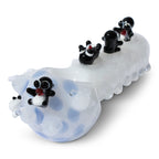 glass pipe penguin hand pipe glass pipe bowl 