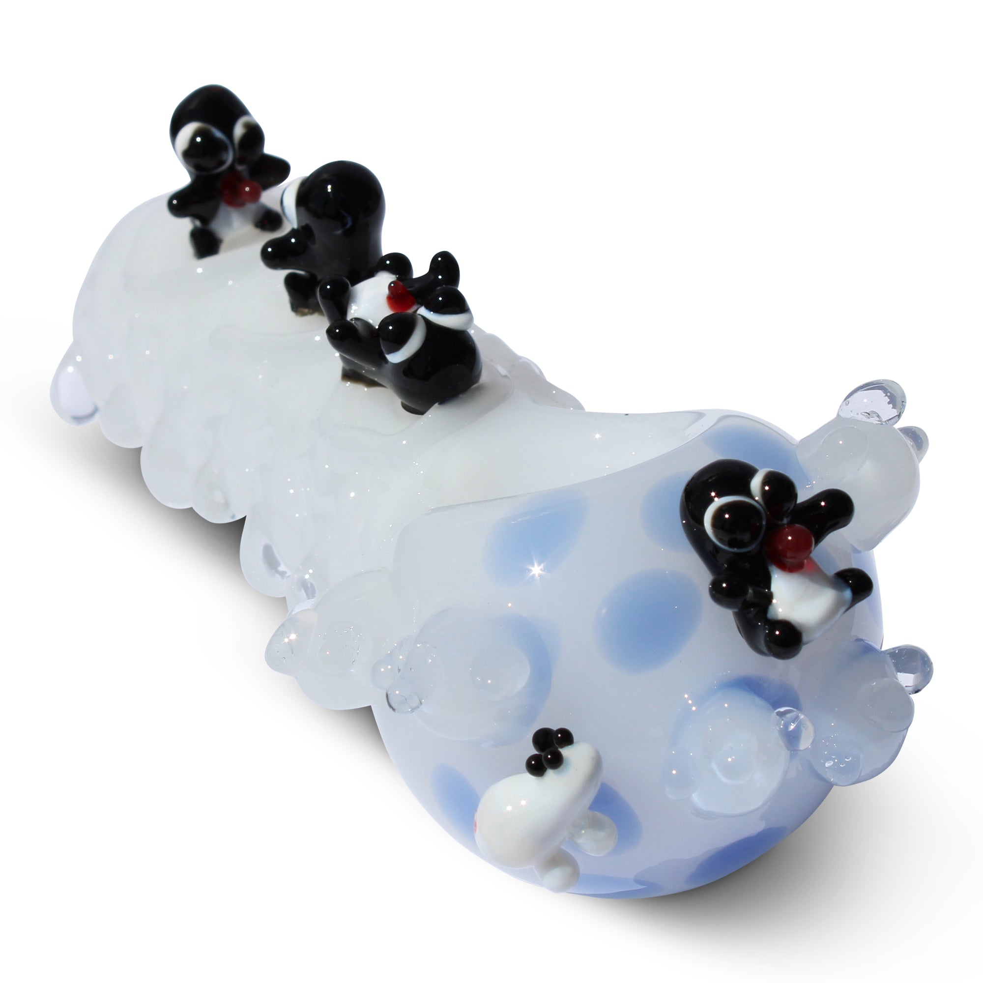 Glass Pipe Penguin Hand Pipe