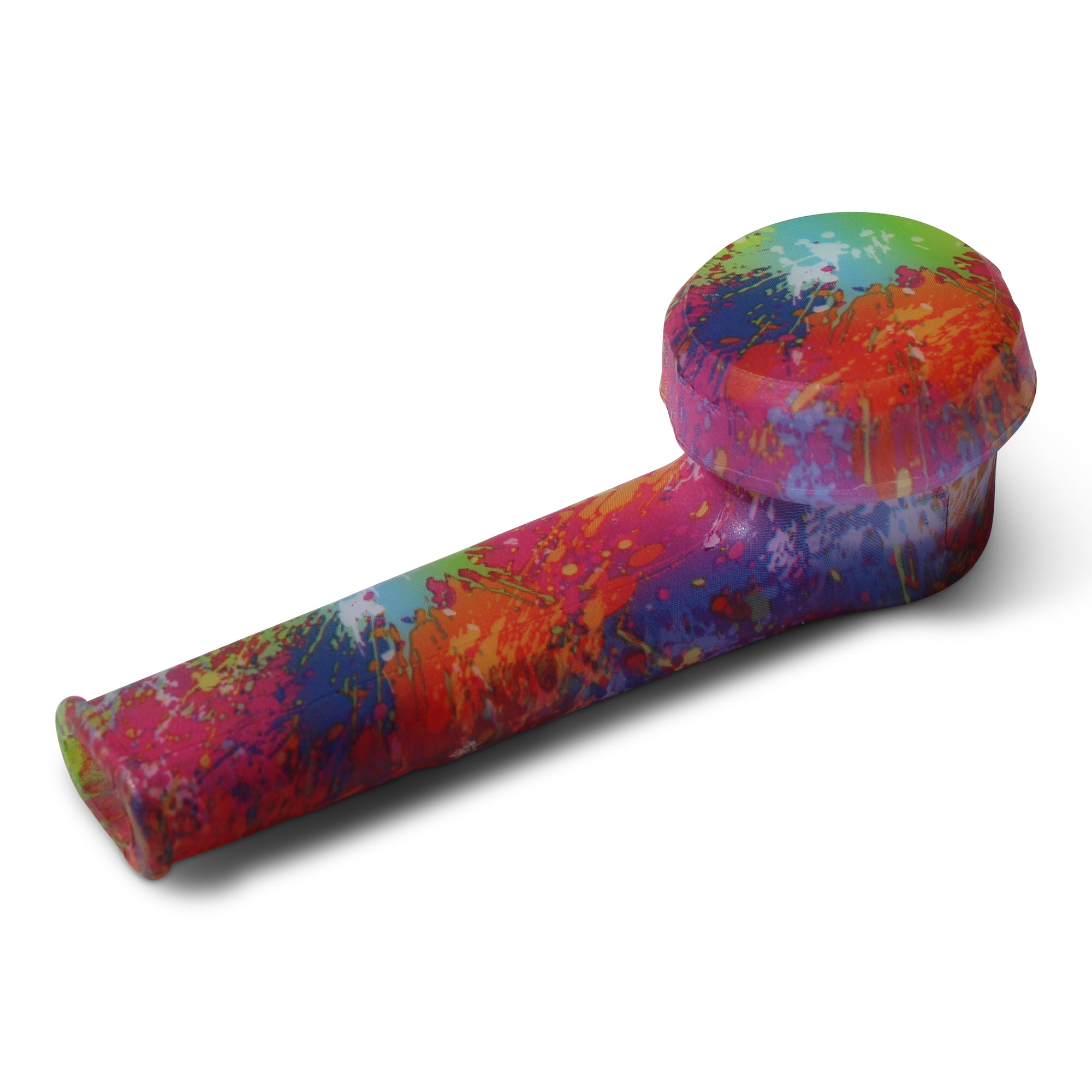 Silicone Pipe With Glass Bowl