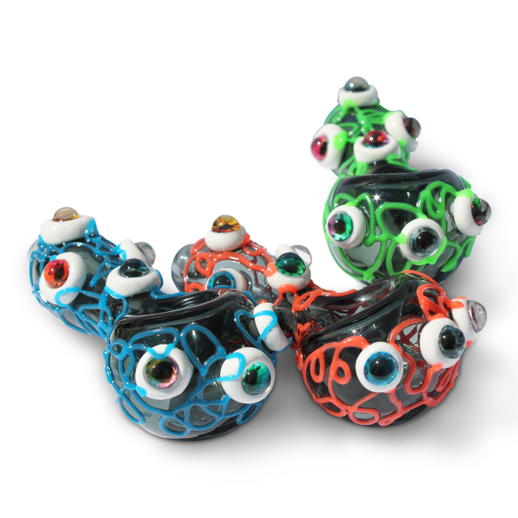 glow pipe hand pipe glow in dark monster pipe bowl pipe