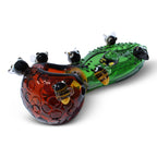 glass pipe hand pipe glass bee pipe honey pipe honeybee pipe