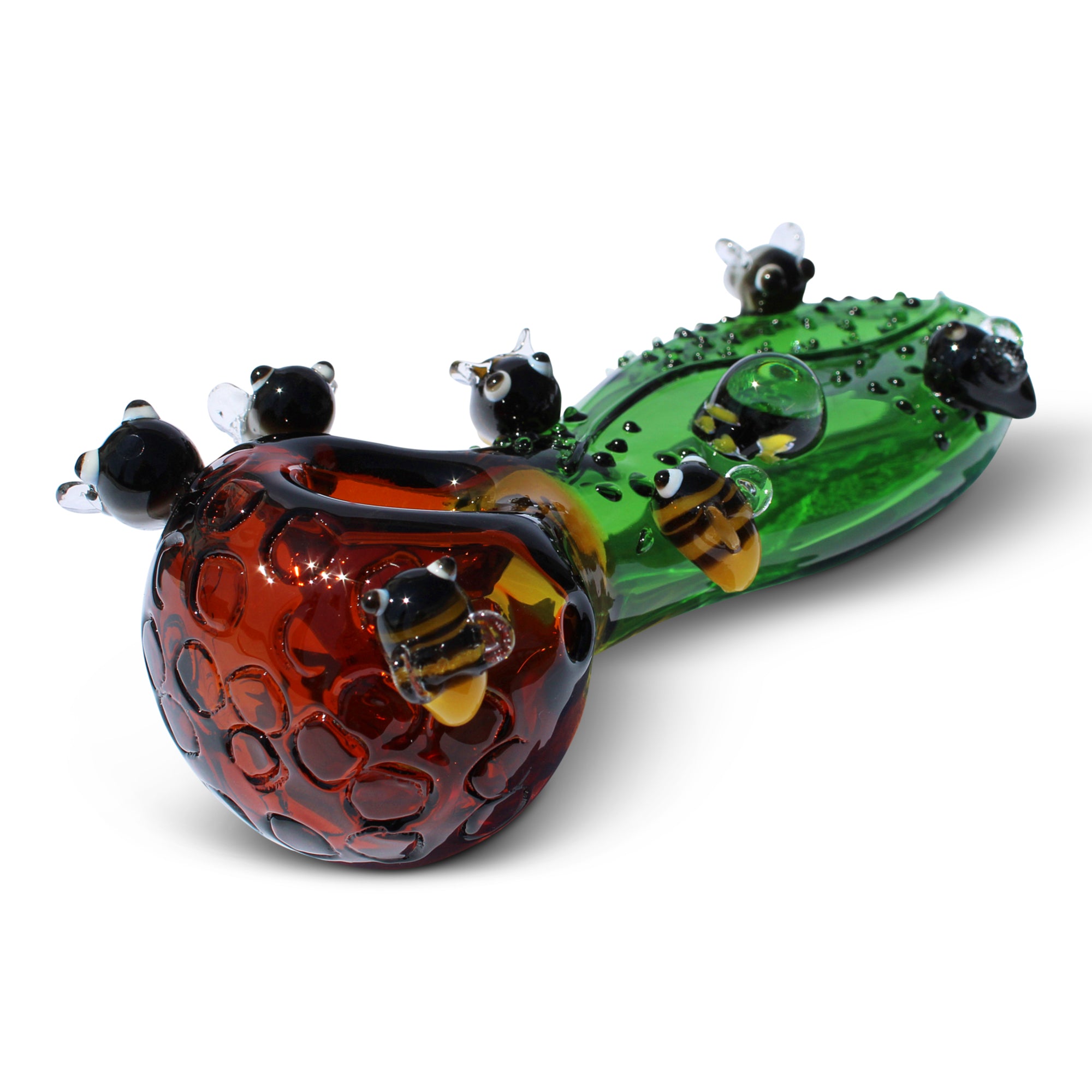 glass pipe hand pipe glass bee pipe honey pipe honeybee pipe