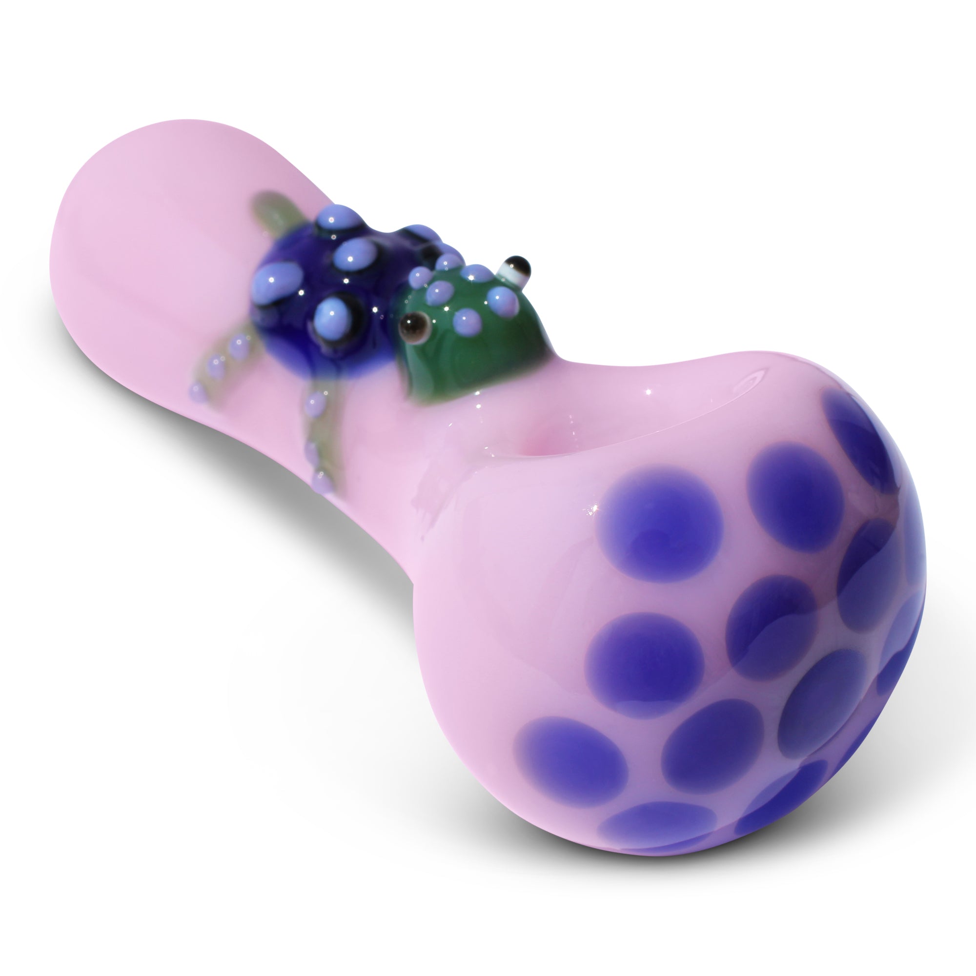 Pipe Bowl Turtle Pink