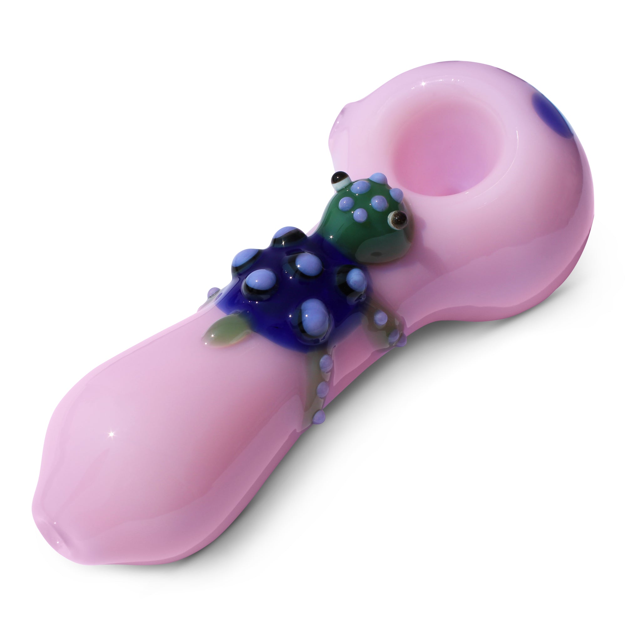 Pipe Bowl Turtle Pink