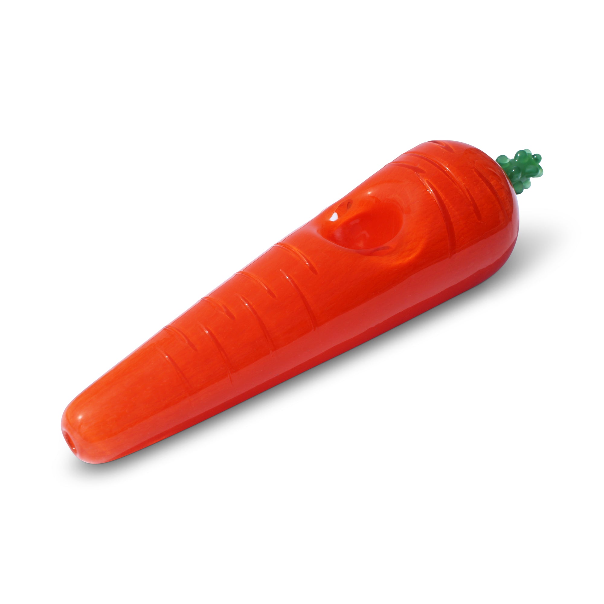carrot pipe bowl pipe glass pipe