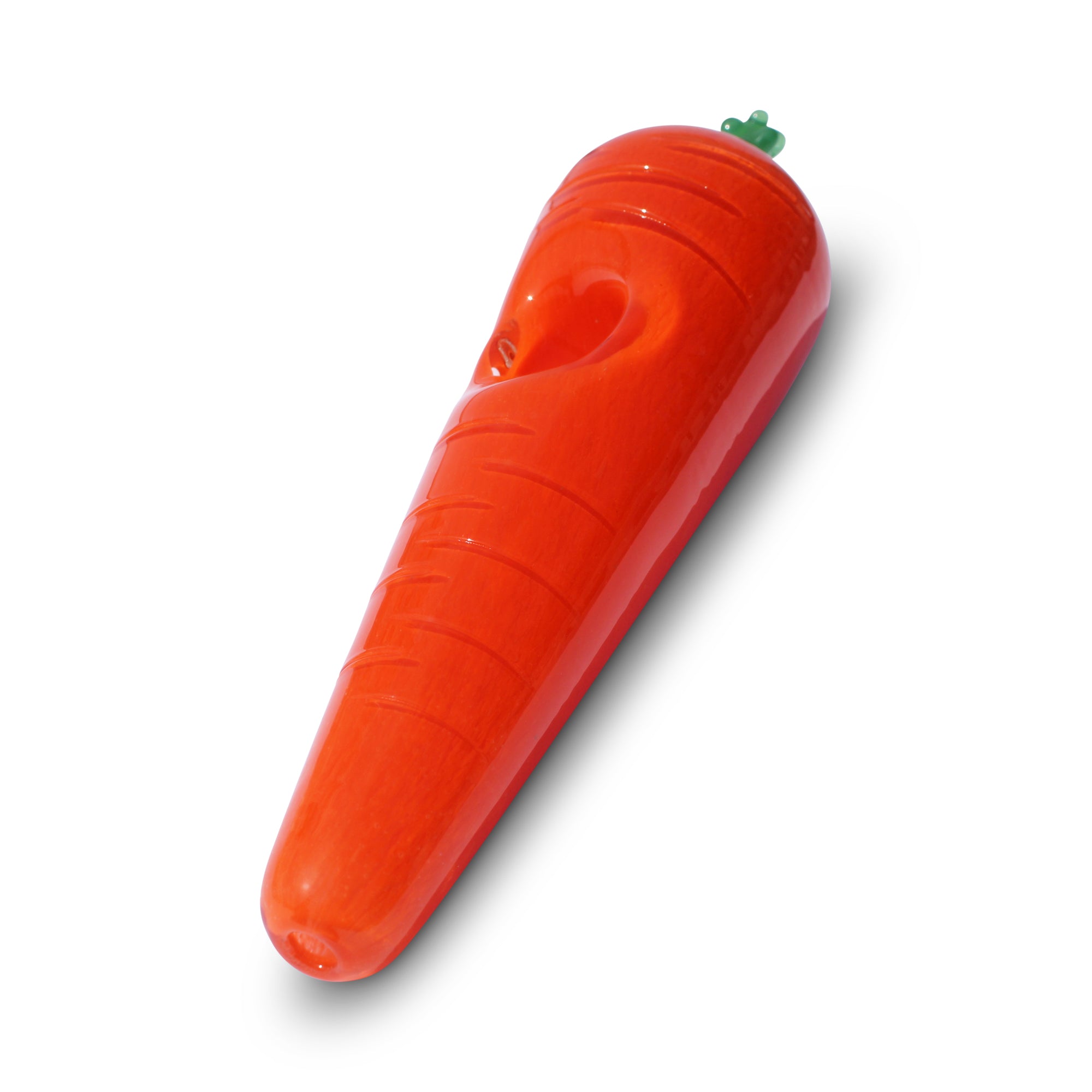 carrot pipe glass pipe bowl pipe carrot smoking pipe