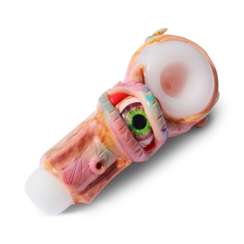 monster pipe bowl hand pipe horns pipe