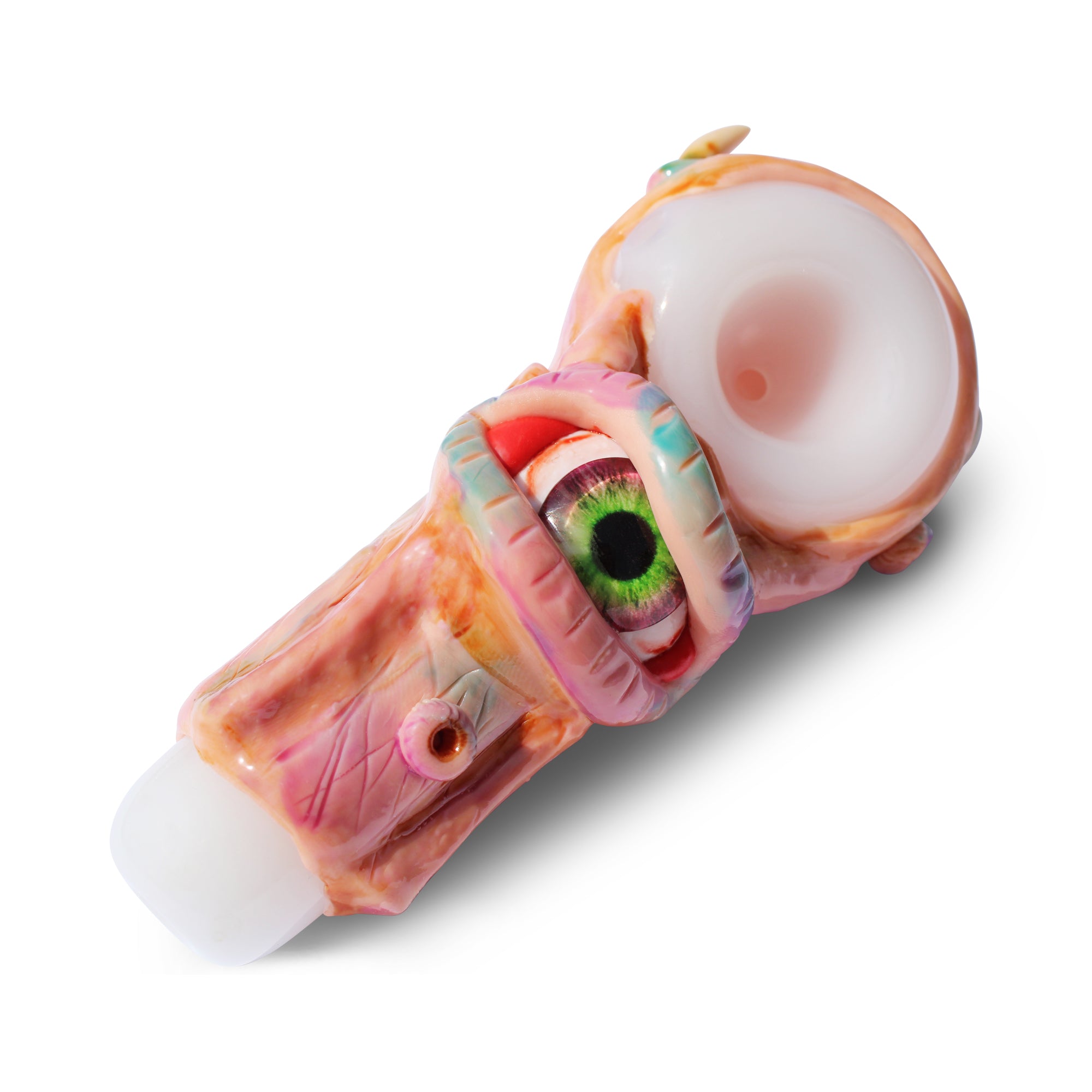 monster pipe bowl hand pipe horns pipe
