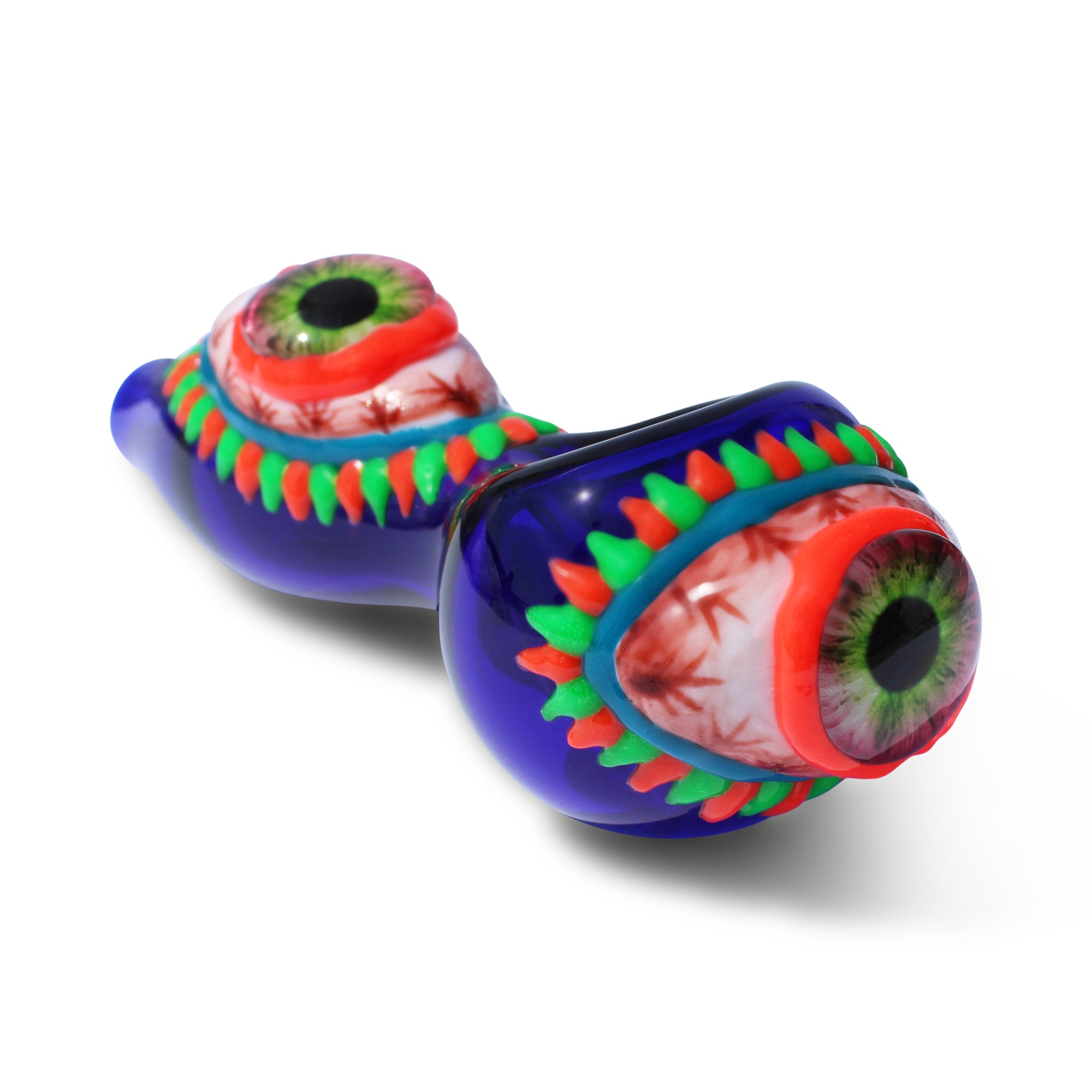 Pipe Glass Bowl Monster Glow In Dark Eye
