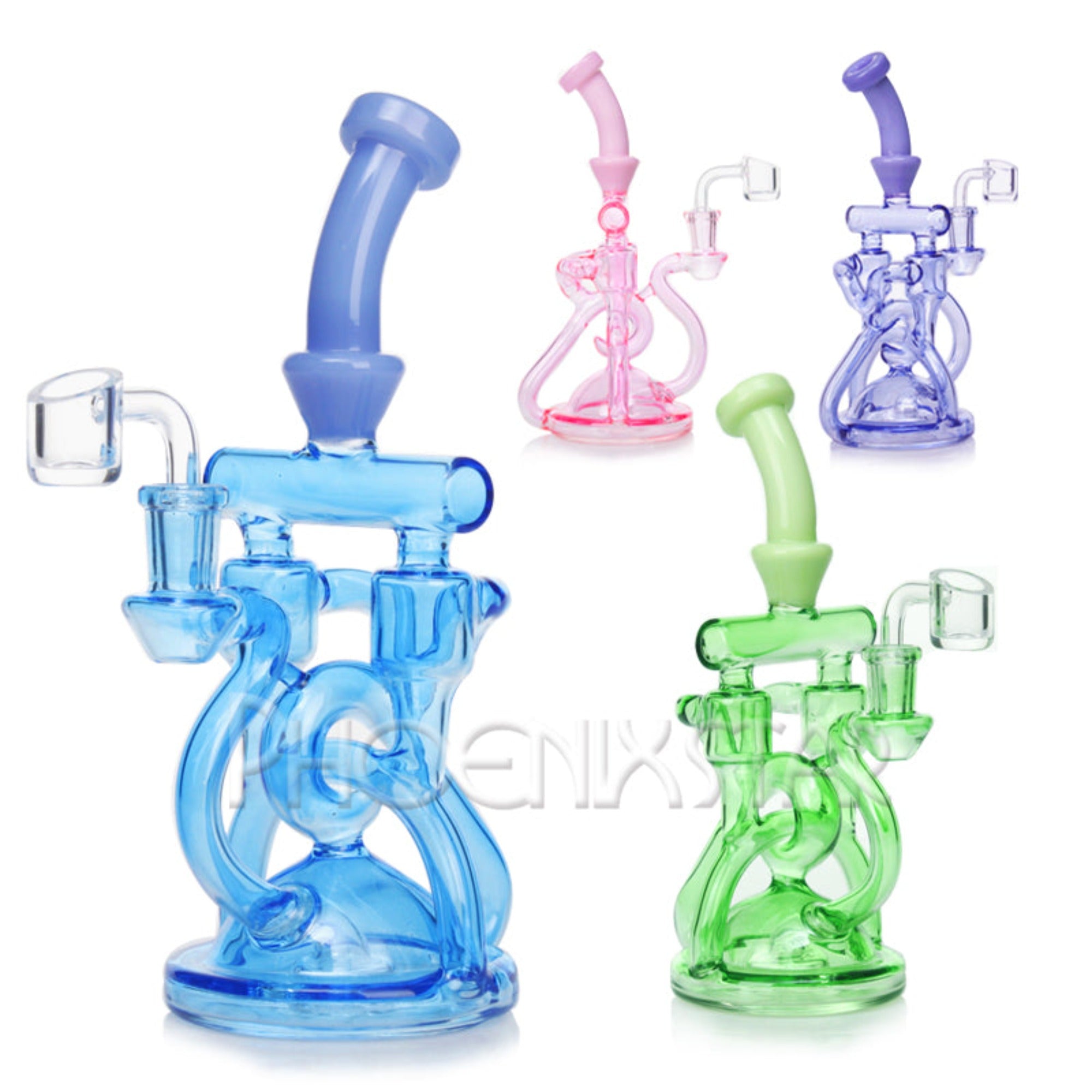 recycler bong dab rig mini bong klein recycler 
