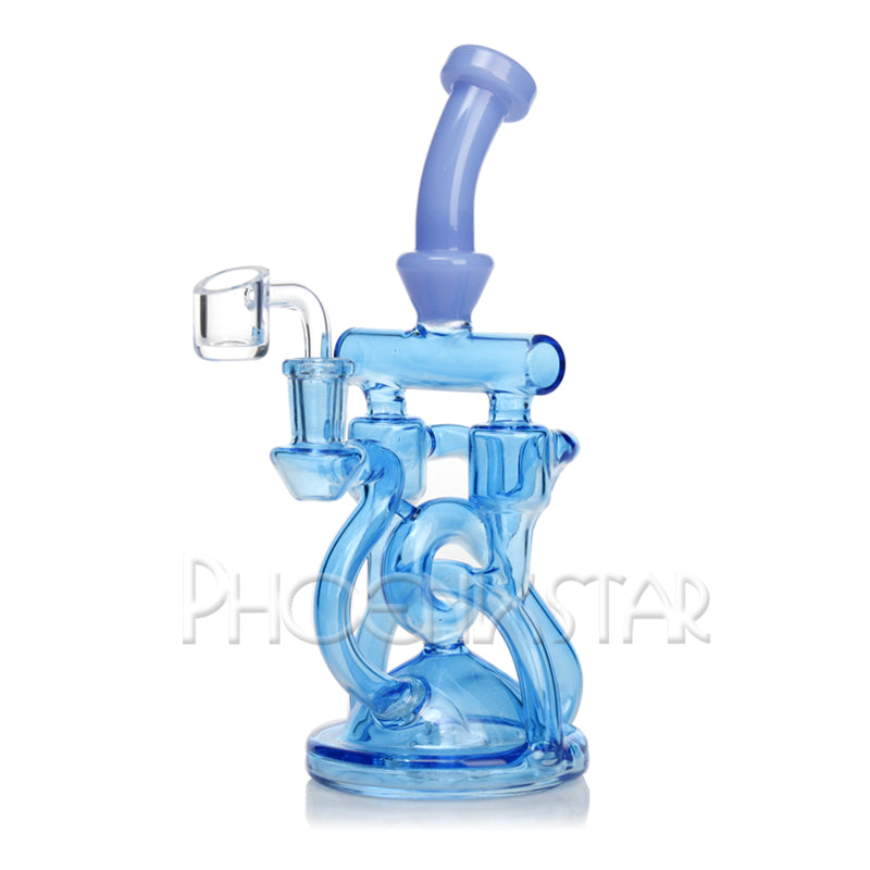 Recycler Bong Dab Rig 9"