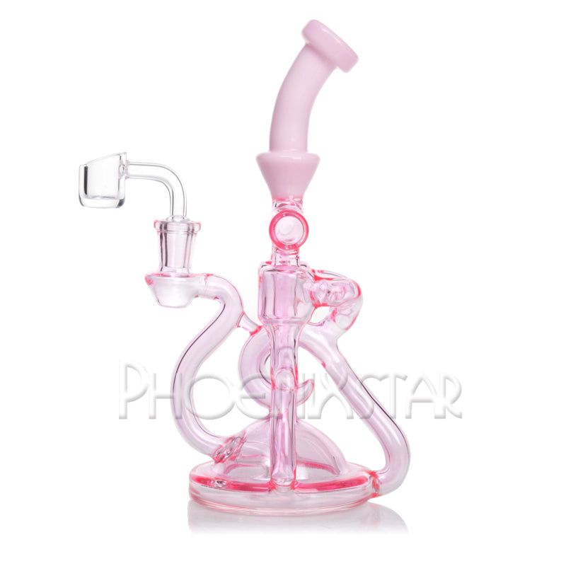 Recycler Bong Dab Rig 9"