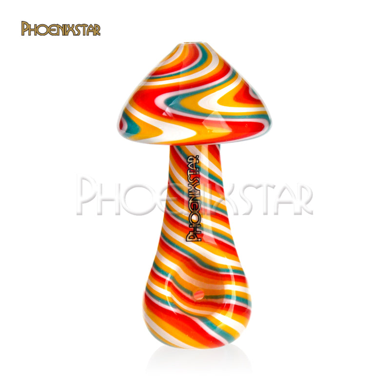 Glass Pipe Mushroom - Phoenix Star Brand
