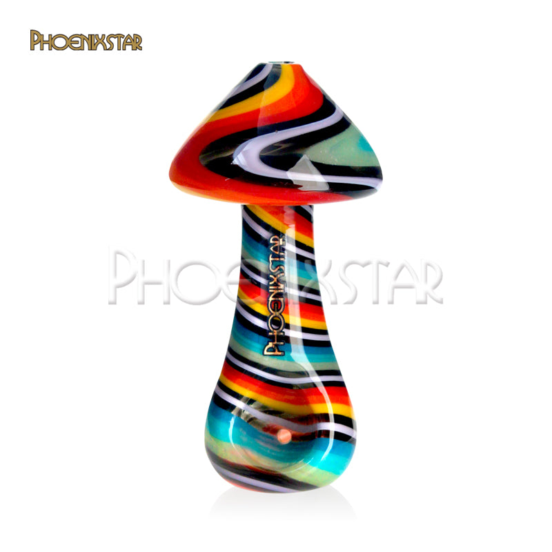Glass Pipe Mushroom - Phoenix Star Brand