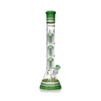Bong - 18" Phoenix Star Triple Mushroom Perc