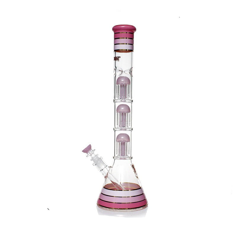 Bong - 18" Phoenix Star Triple Mushroom Perc