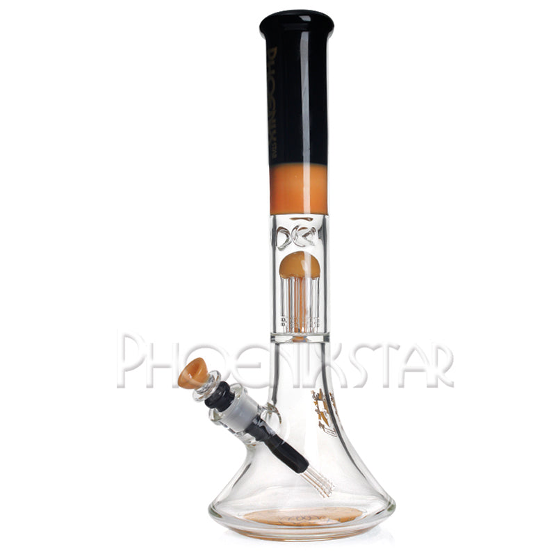 Phoenix Star Bong Mushroom Perc 16" Beaker Bong