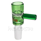 Slide Bowl For Bong 14mm- Phoenix Star Slide Bowl Snowflake Screen