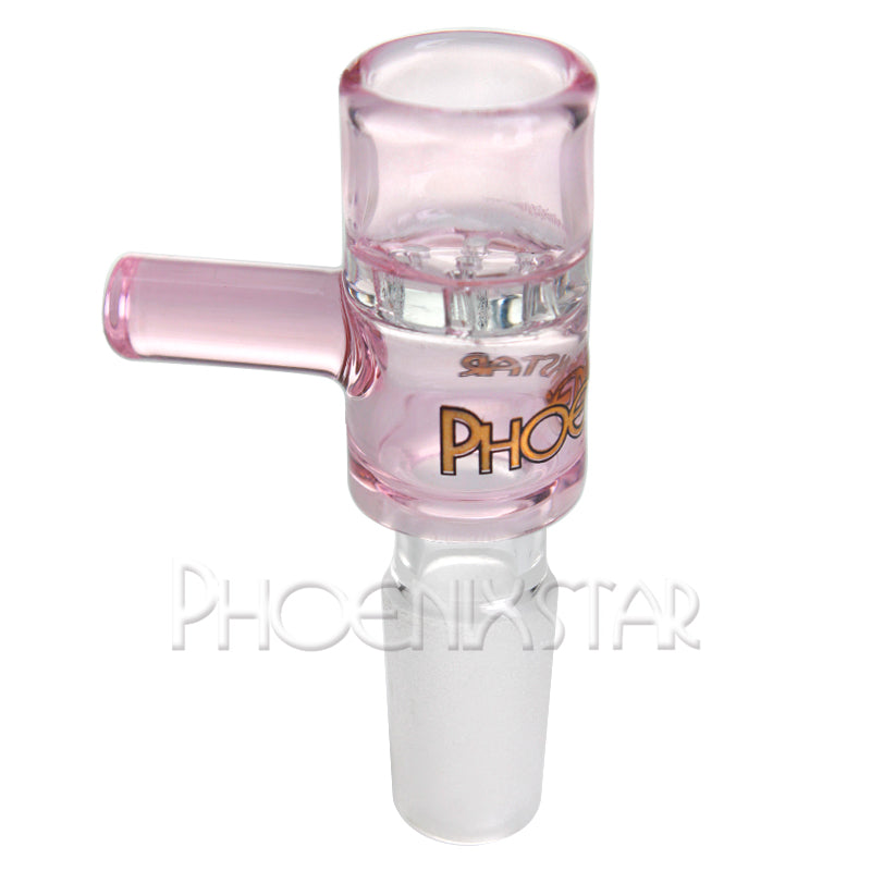 Slide Bowl For Bong 14mm- Phoenix Star Slide Bowl Snowflake Screen