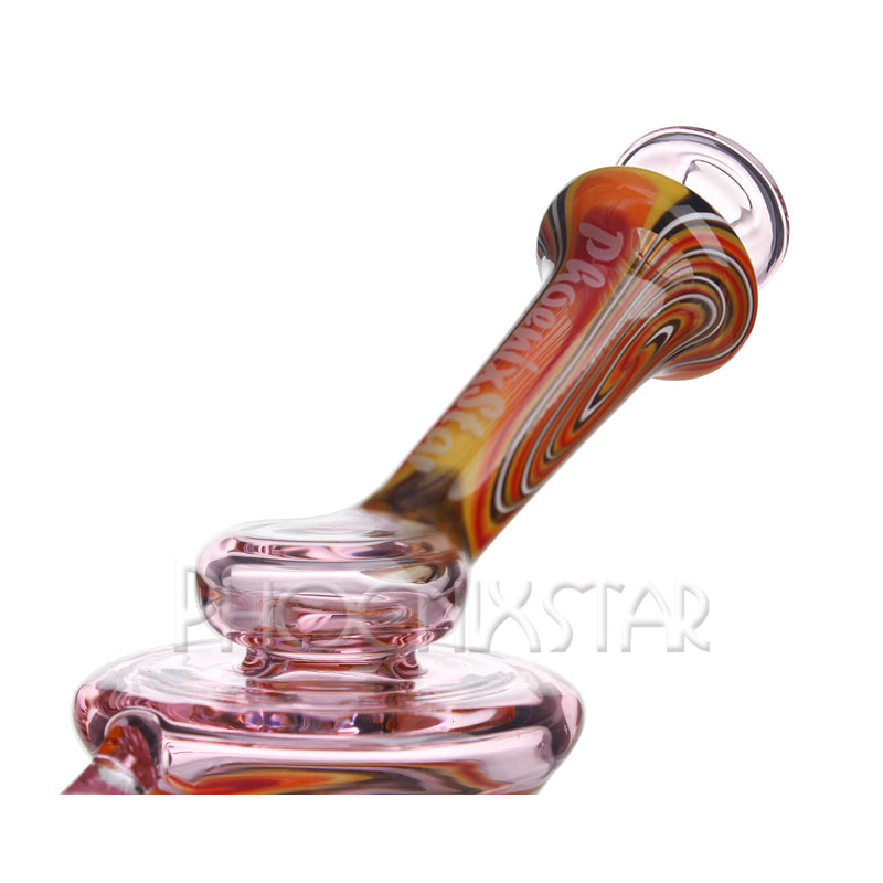 Recycler Bong Dab Rig American Glass 7"