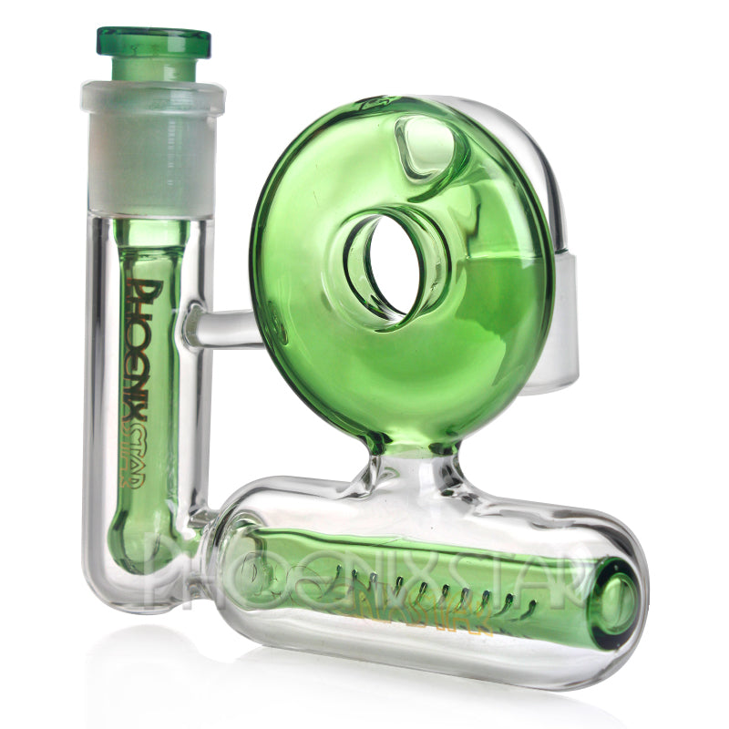 Ash Catcher Recycler 18mm 90 Degree Phoenix Star