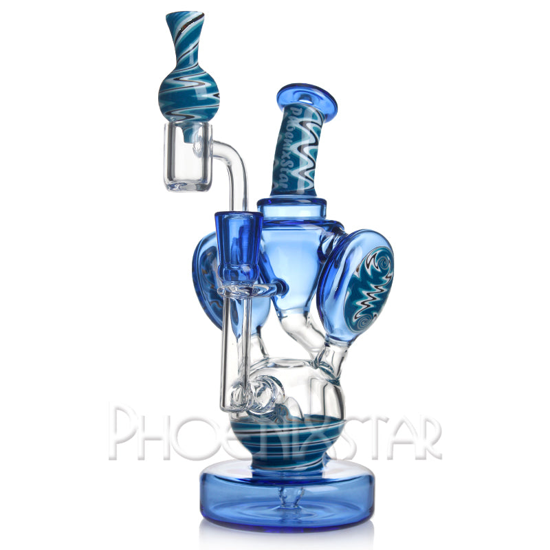 Recycler Bong Dab Rig - Phoenix Star Brand Bong