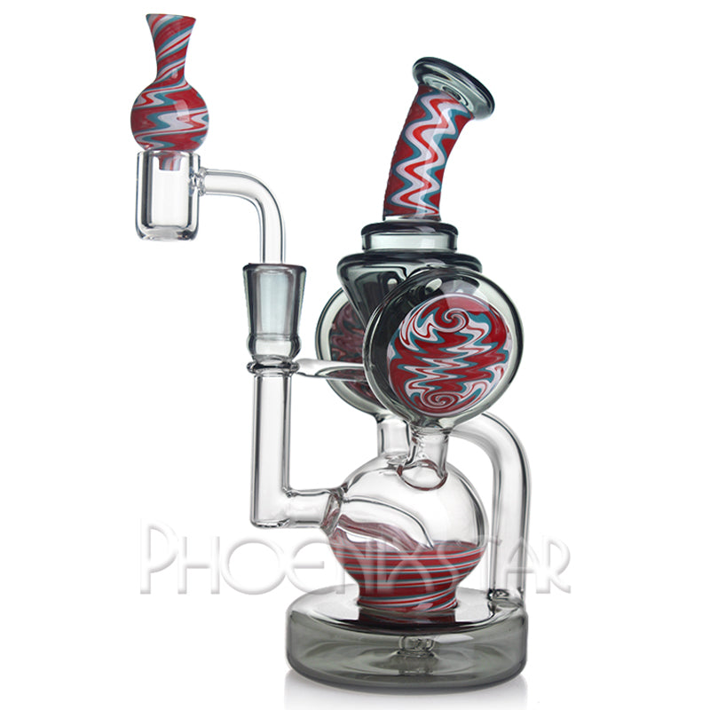 Recycler Bong Dab Rig - Phoenix Star Brand Bong