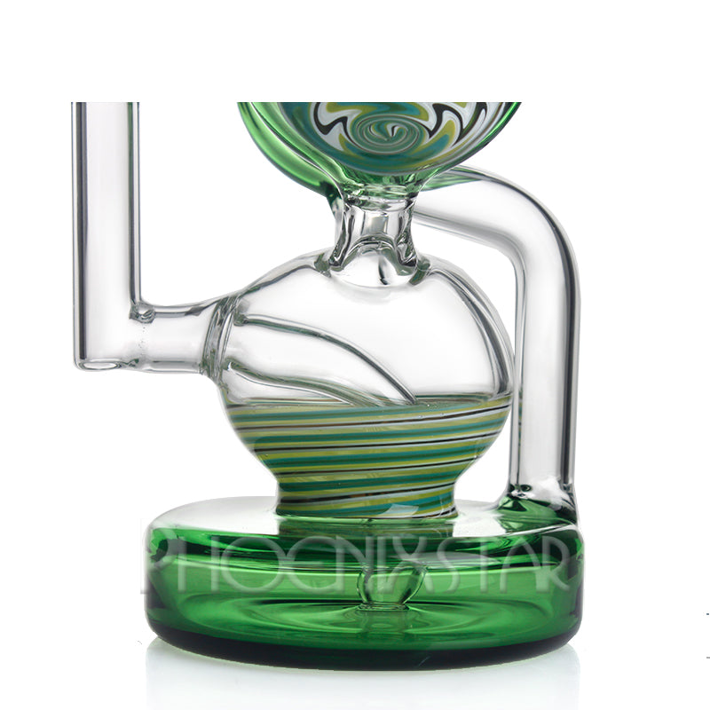 Recycler Bong Dab Rig - Phoenix Star Brand Bong