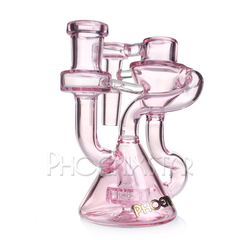 Ash Catcher Recycler 14mm 90 Degrees Phoenix Star