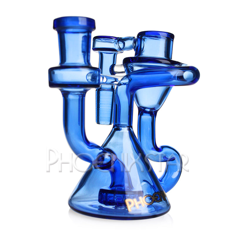 Ash Catcher Recycler 14mm 90 Degrees Phoenix Star