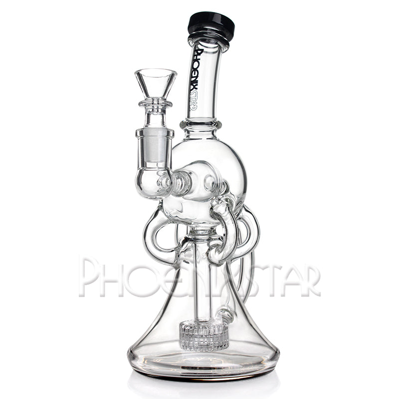 Recycler Bong 9" Dab Rig Phoenix Star