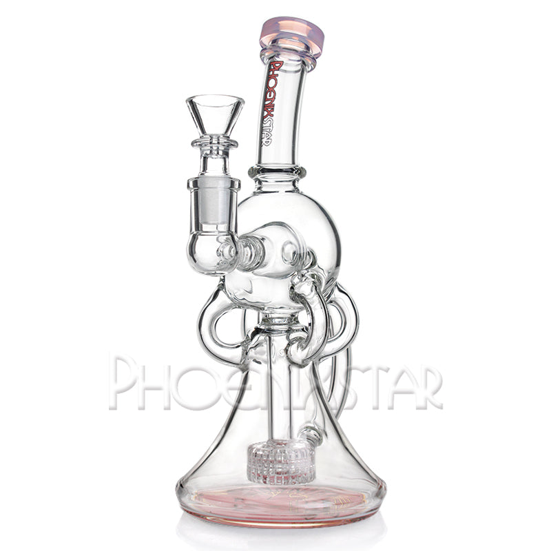 Recycler Bong 9" Dab Rig Phoenix Star
