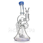 Recycler Bong 9" Dab Rig Phoenix Star