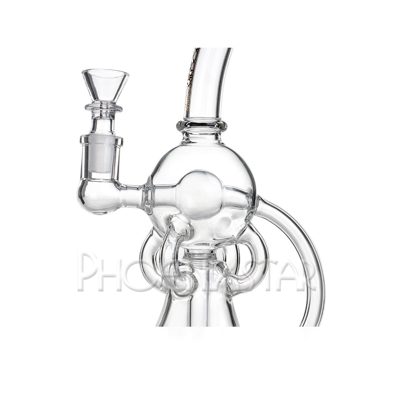 Recycler Bong 9" Dab Rig Phoenix Star