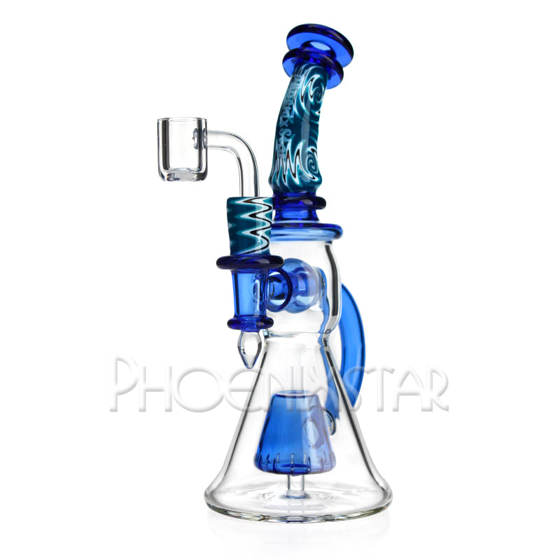 Recycler Bong 9" - Phoenix Star Bong