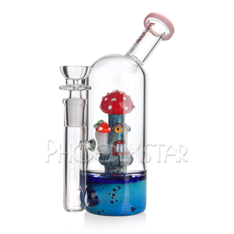 Mushroom Bong - Phoenix Star 8" Dab Rig Bong