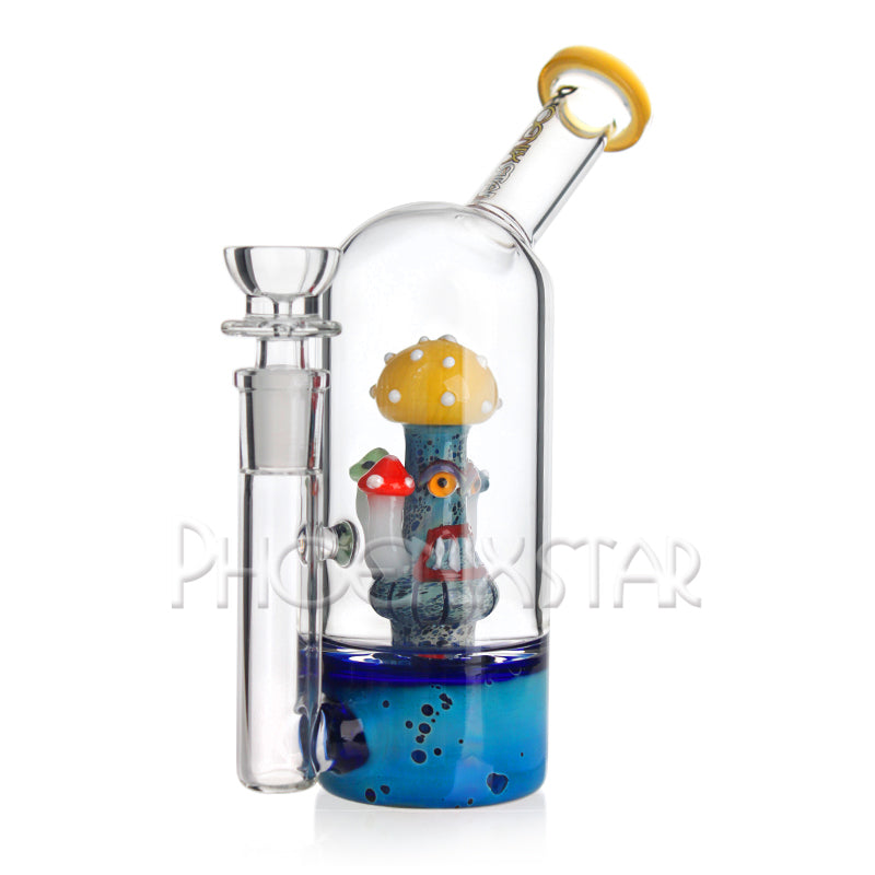 Mushroom Bong - Phoenix Star 8" Dab Rig Bong